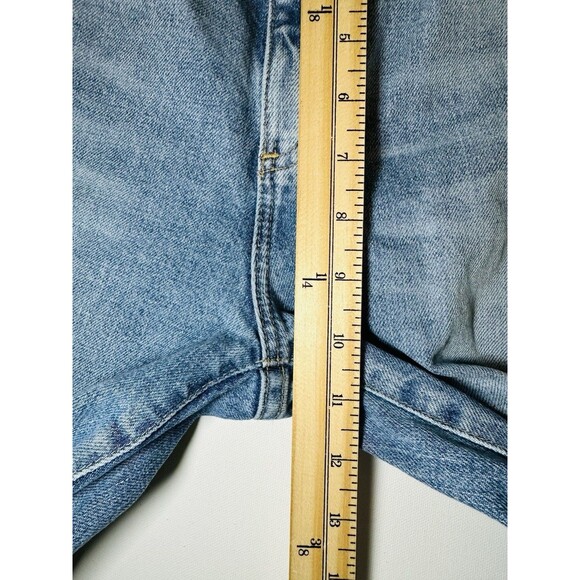 Adriano Goldschmied Saige High Rise Straight Distressed‎ Blue Jeans Women's 27 - Picture 11 of 12
